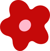 Flower S Red Pink