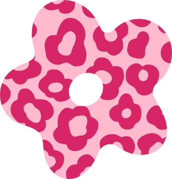 Flower L Pink Print