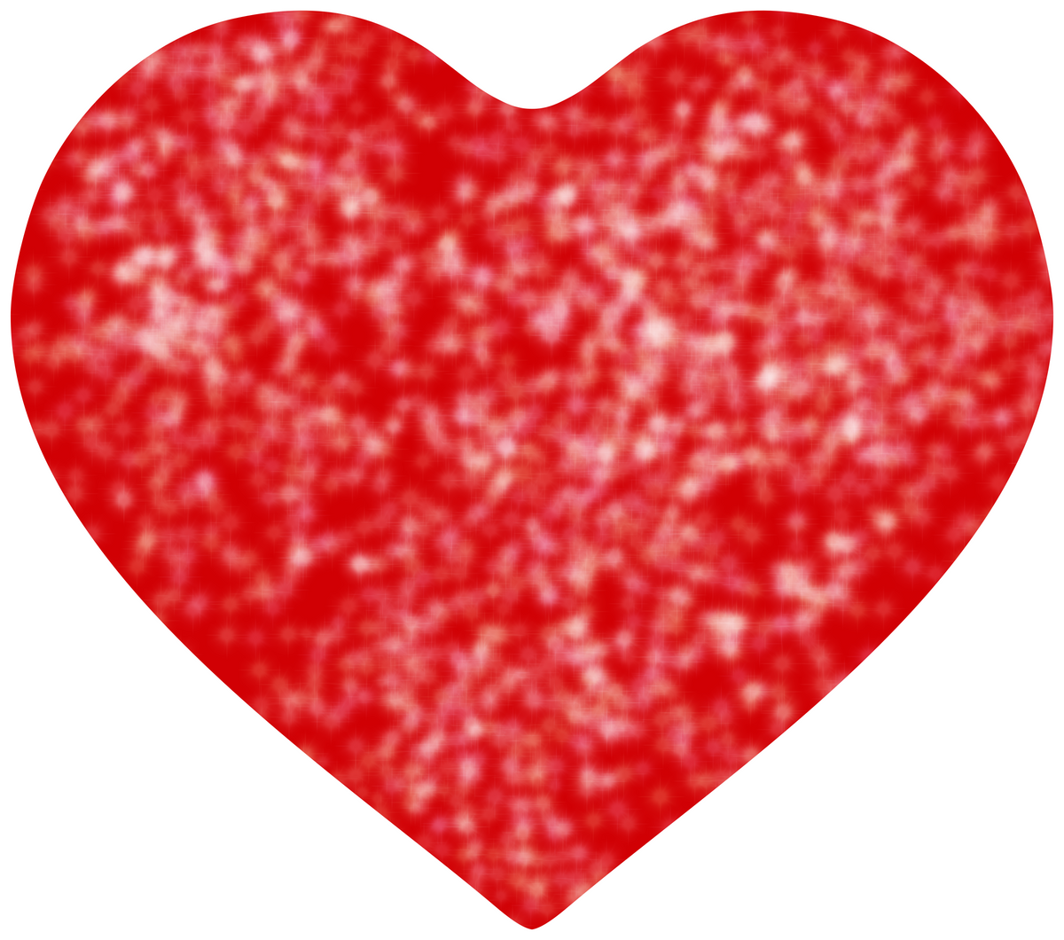 Heart Red Sparkle